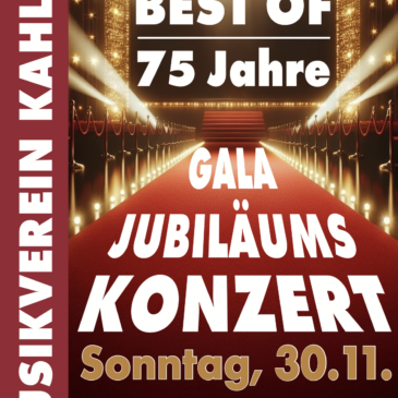 „Best of 75 Jahre“ – Festliches Galakonzert zum Jubiläumsabschluss